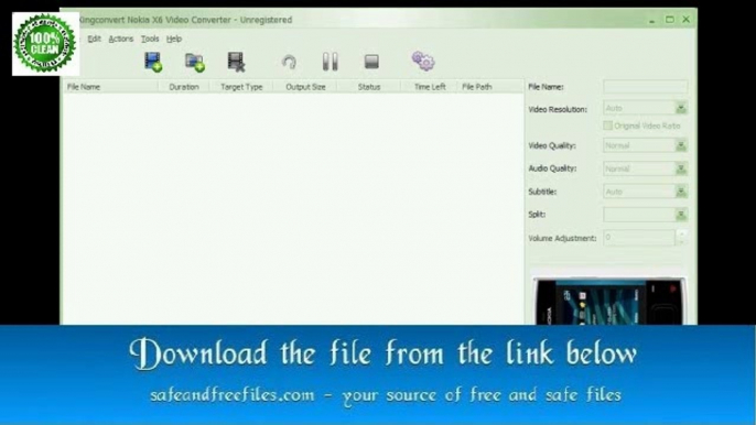 KingConvert Nokia X6 Video Converter 5.3 Full Crack Download for PC