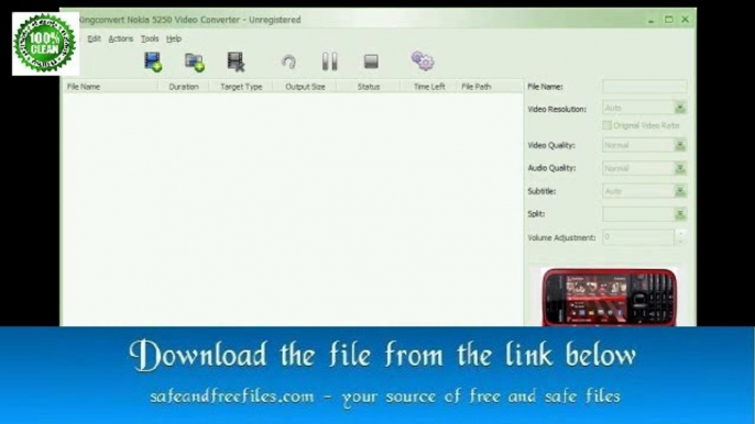 KingConvert Nokia C3 Video Converter 5.3 Full Crack Download for PC