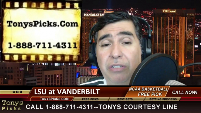 Vanderbilt Commodores vs. LSU Tigers Pick Prediction NCAA College Basketball Odds Preview 3-6-2014