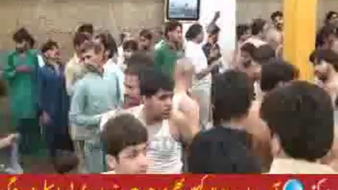 Chakwal Party Noha 2014 p  1  jis Dil maen Gham nahen matamdari  at Multan