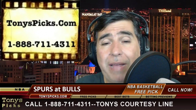 Chicago Bulls vs. San Antonio Spurs Pick Prediction NBA Pro Basketball Odds Preview 3-11-2014