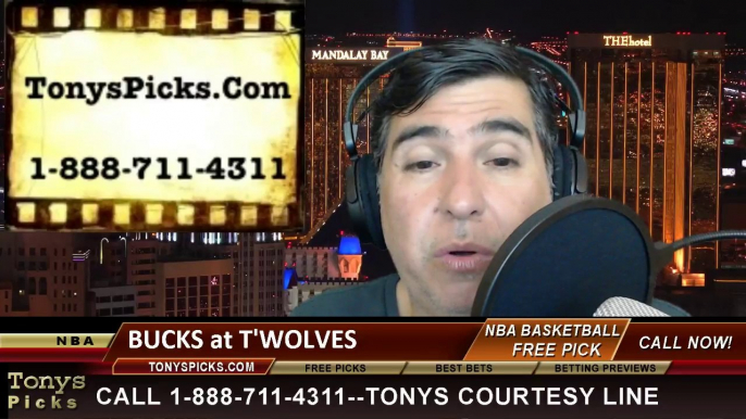 Minnesota Timberwolves vs. Milwaukee Bucks Pick Prediction NBA Pro Basketball Odds Preview 3-11-2014