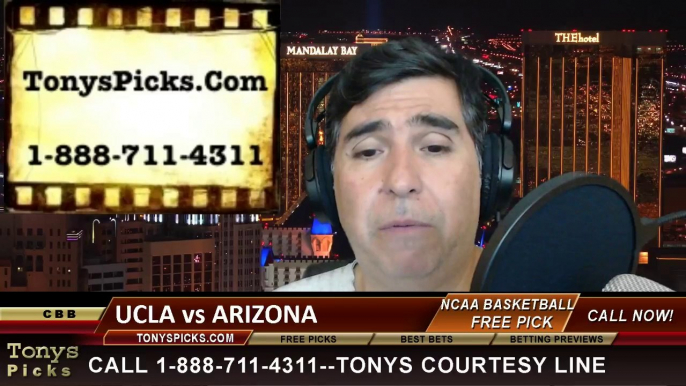 Arizona Wildcats vs. UCLA Bruins Pick Prediction NCAA College Basketball Odds Preview 3-15-2014