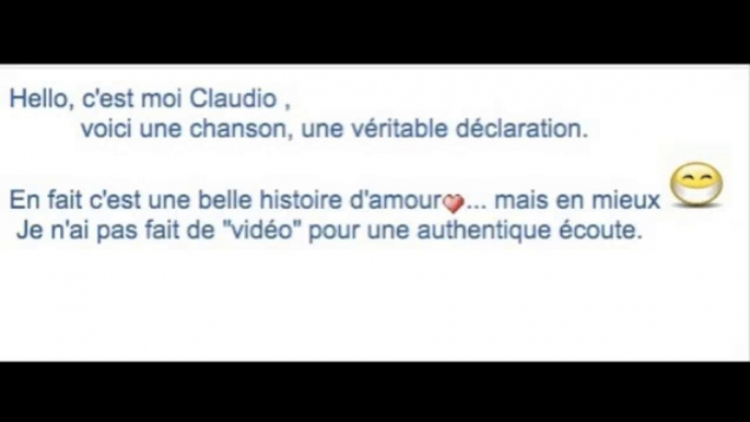 Toi, je sais que tu m'aimes