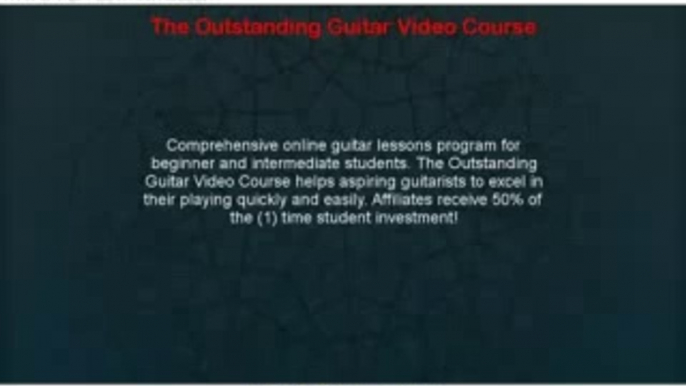 The Outstanding Guitar Video Course