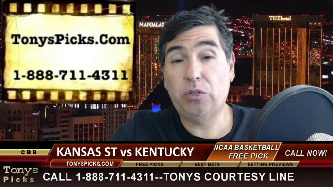 Kentucky Wildcats vs. Kansas St Wildcats Pick Prediction NCAA Tournament College Basketball Odds Preview 3-21-2014