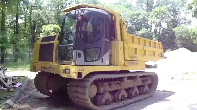 Komatsu Track Off Road Dump Truck presentation