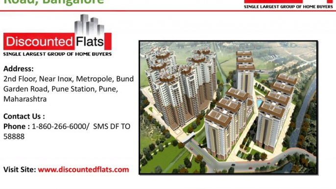 Mantri Webcity Hennur Road Bangalore 2 BHK, 3 BHK Flats for Sale - 9028704500