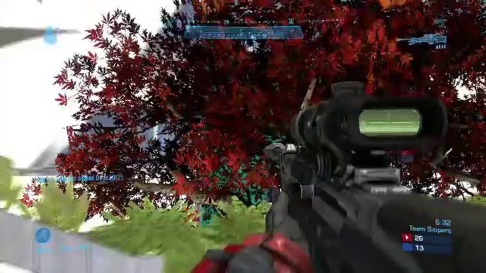 Halo Reach - Team Snipers Gameplay (Xbox 360)