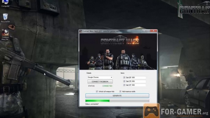 Contract Wars Hack   No Survey   updated March 2014  (DOWNLOAD LINK IN DESCRIPTION)