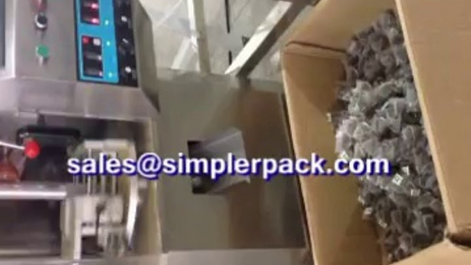 【Automatic Nylon Pyramid Triangle Tea bag Packing Machine For Dust and Broken Tea】