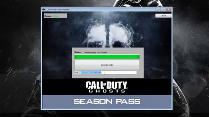 COD GHOSTS SEASON PASS DLC GENERATOR 2014 March