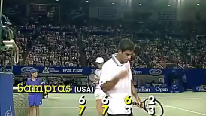 Australian Open 1995 1-4 Final - Pete Sampras vs Jim Courier FULL MATCH