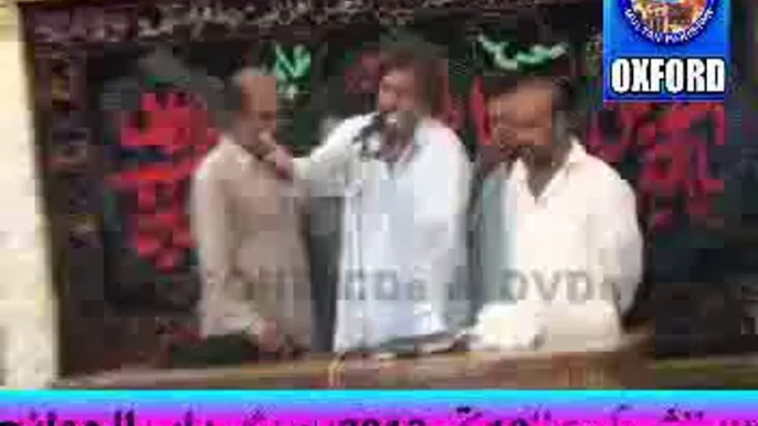 Zakir Khuda Bukhsh Qasir p 2  majlis jalsa 2014 shokat Raza shokat At Multan