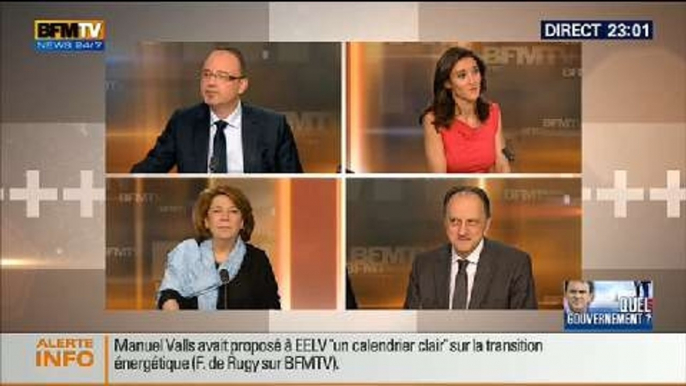 Le Soir BFM: Remaniement: EELV refuse de participer au gouvernement de Manuel Valls - 01/04 2/3