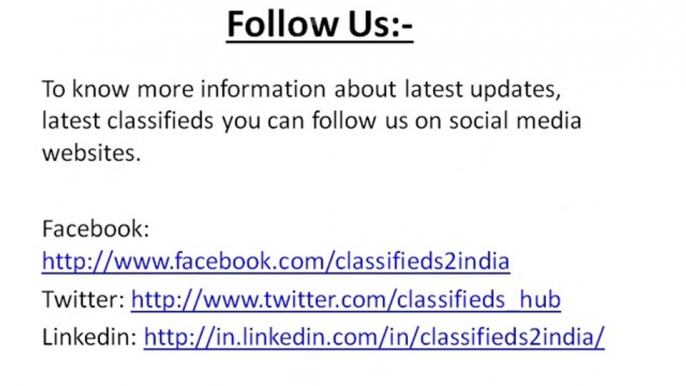 free classified business ad posting in india