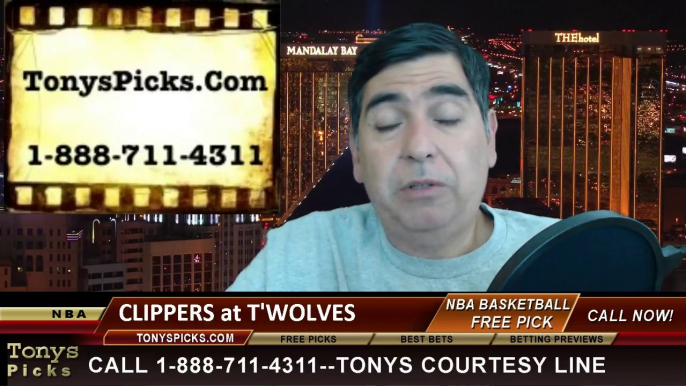 Minnesota Timberwolves vs. LA Clippers Pick Prediction NBA Pro Basketbal Odds Preview 3-31-2014