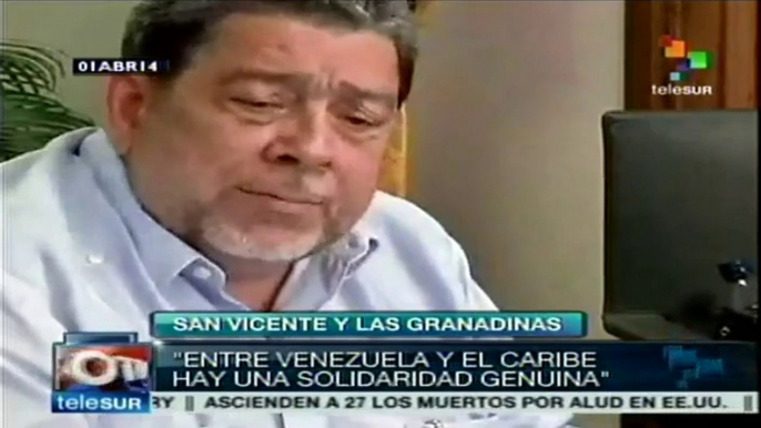 Existe solidaridad genuina entre Venezuela y El Caribe: Gonsalves