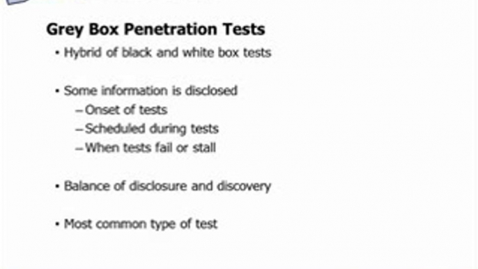 Ethical Hacking - Conducting Penetration Tests and Types of Penetration Tests(240p_H.263-MP3)