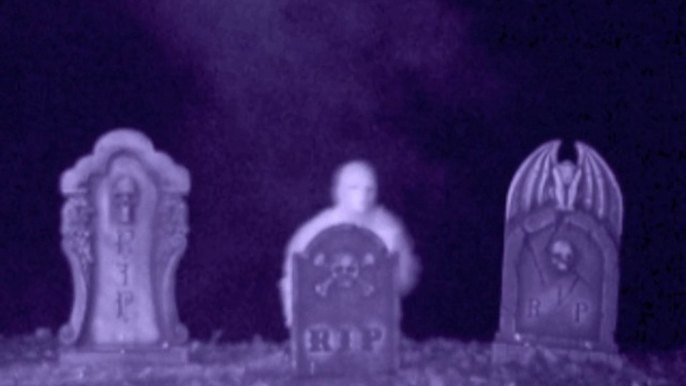 GHASTLY GRAVEYARD GHOST VIDEO