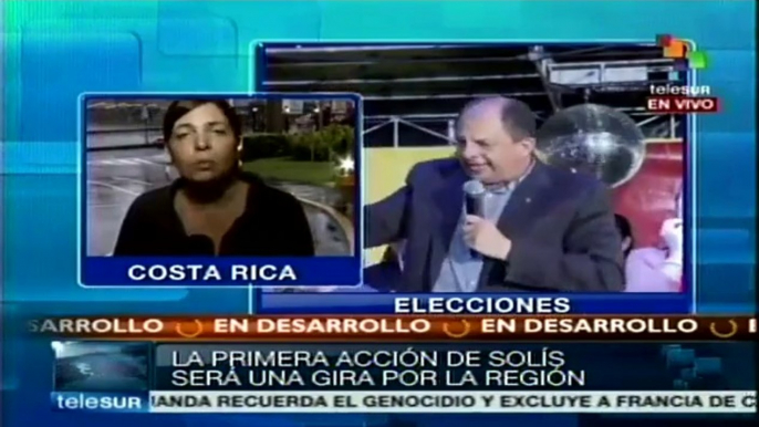 Pdte. electo de Costa Rica habla sobre sus planes de gobierno