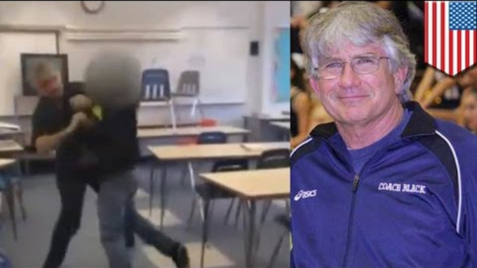 Student teacher fight: Video shows Santa Monica wrestling coach take down 'weed-selling' student