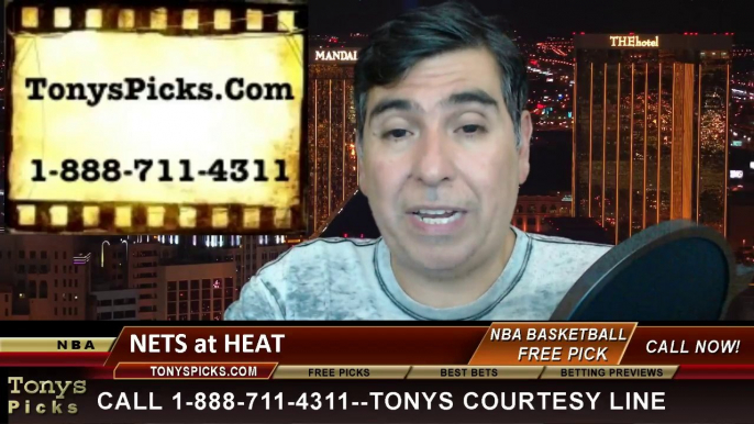 Miami Heat vs. Brooklyn Nets Pick Prediction NBA Pro Basketball Odds Preview 4-8-2014