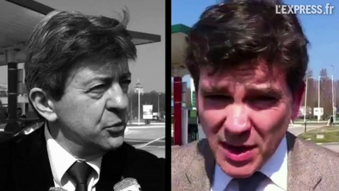 Arnaud Montebourg, Jean-Luc Mélenchon - Interview