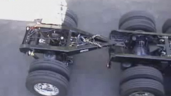 add Axle on a Tandem Truck Tractor