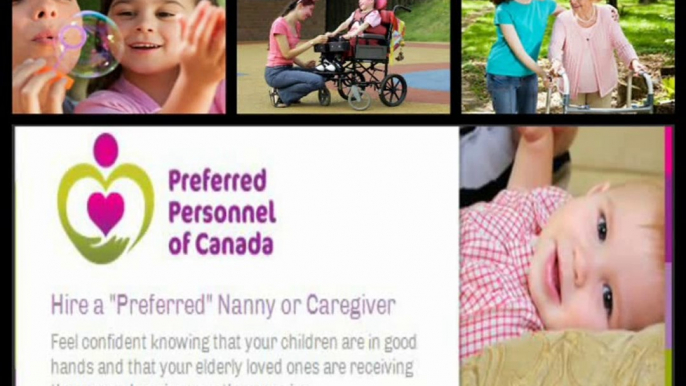 Canadian Nanny Services|Preferred Nannies