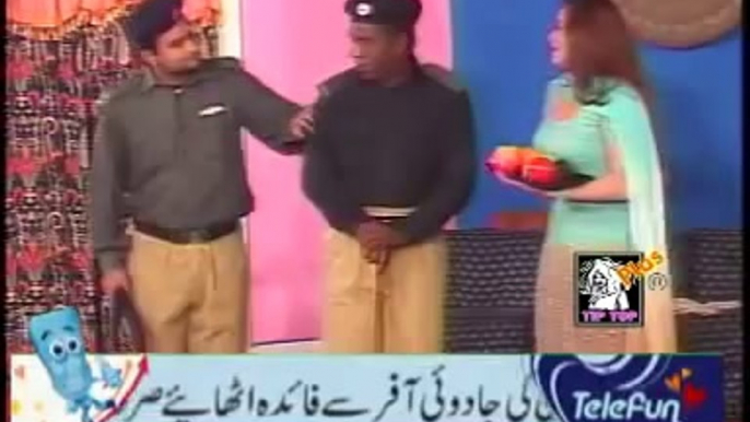 full comedy Amanat Chan best and Sajjan Abbas on fire Punjabi Stage Drama