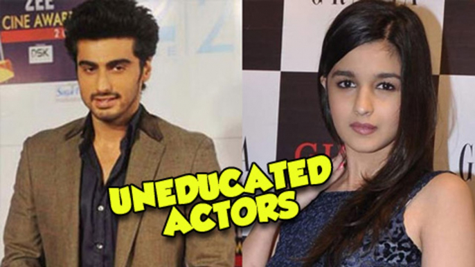 Alia Bhatt, Arjun Kapoor In The List Of Uneducated Actors Of Bollywood