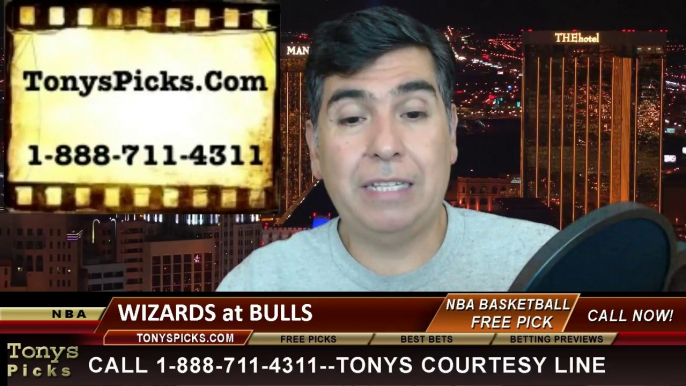 Chicago Bulls vs. Washington Wizards Pick Prediction NBA Pro Basketball Playoffs Game 1 Odds Preview 4-20-2014