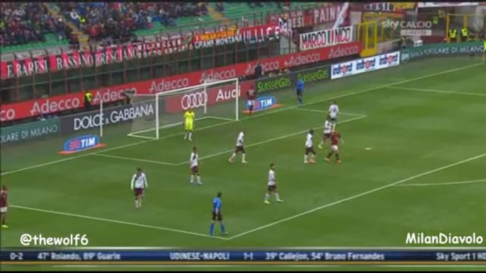 AC Milan 3-0 Livorno - All Goals & Highlights - 19-4-2014