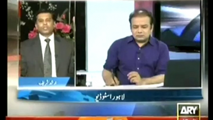 TV channel is damaging Hamid Mir Case by blaming DG ISI. Arshad Sharif comments in program AGAR