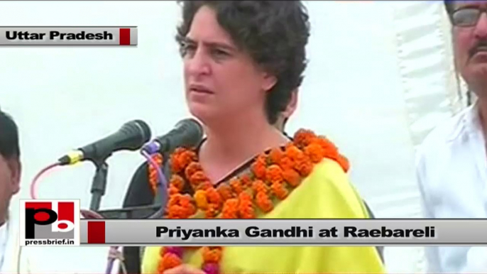 Priyanka Gandhi at Raebareli, (Uttar Pradesh)