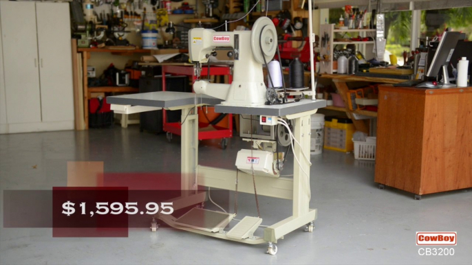 Heavy Leather Sewing Machine for stitching saddles, harness and leather crafts