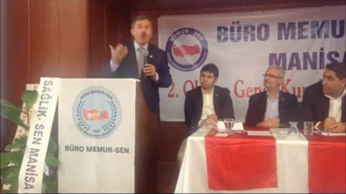 AK PARTİ MANİSA MİLLETVEKİLİ DOÇ. DR. SELÇUK ÖZDAĞ'IN BÜRO MEMUR SEN GENEL KURULU KONUŞMASI- 09.11.2013