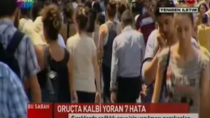 Oruç Tutarken Kalbi Yoran 7 Hata