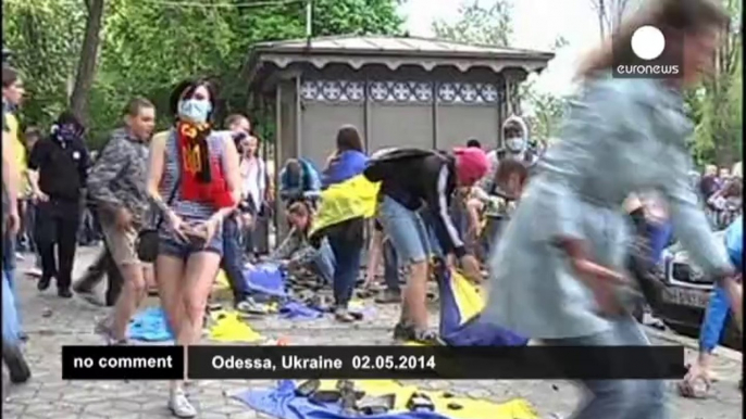 Ukraine: violent clashes in Odessa