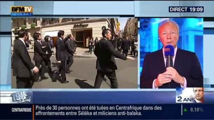 19H Ruth Elkrief: Brice Hortefeux réagit à l'interview de François Hollande qui aura lieu ce mardi 6 mai sur RMC et BFMTV - 05/05