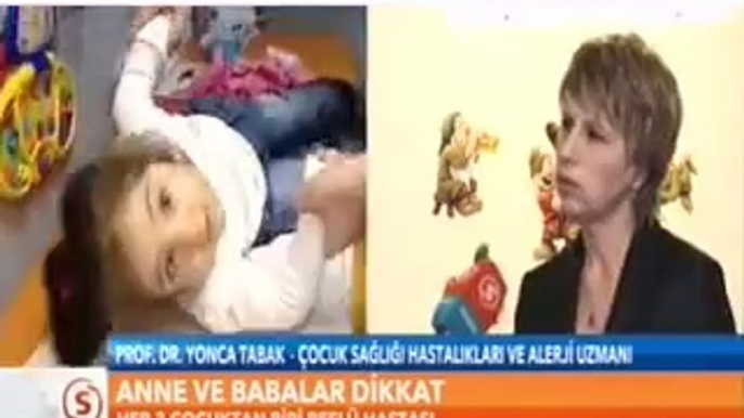 Çocuk Sağlığı Hastalıkları ve Alerji Uzmanı Prof. Dr. Yonca Tabak  Çocuklarda Reflü Hastalığı