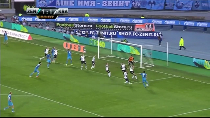 Zenit St. Petersburg vs. FK Krasnodar 4-1 | 12-04-2014