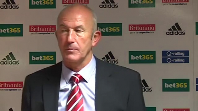 Tony Pulis talks after Stoke defeat to Swindon | Stoke 3-4 Swindon Capital One Cup