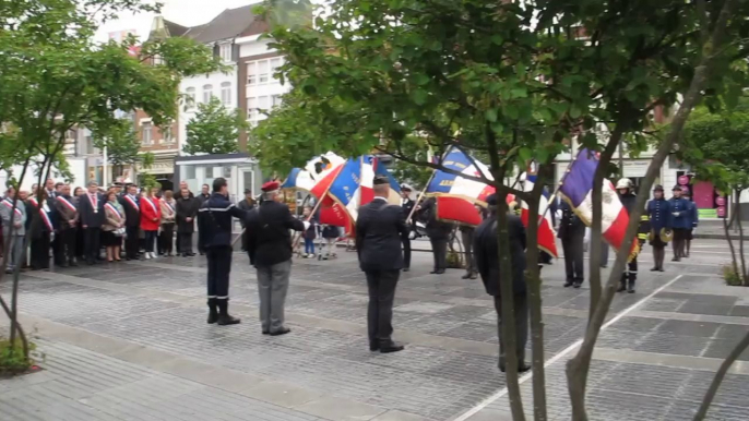 Armentières : cérémonie du 8-Mai