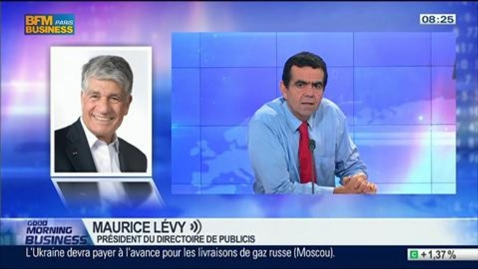 Publicis / Omnicom: projet de méga-fusion renoncé: Maurice Lévy, dans GMB - 09/05