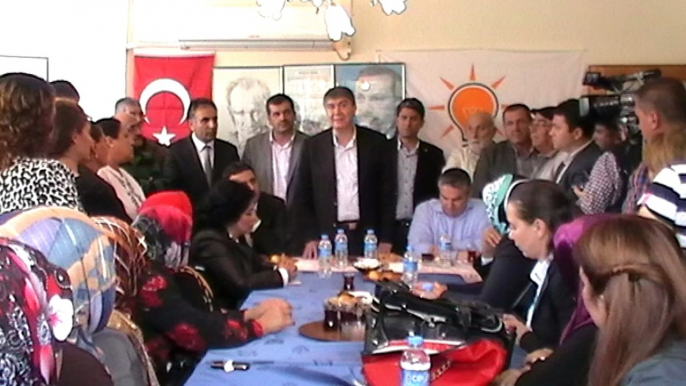 MENDERES TÜRELİN KEMER AK PARTİ ZİYARETİ 2