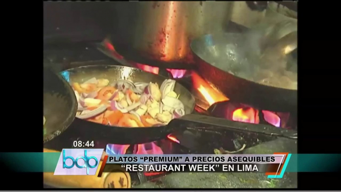 Lima Restaurant Week: Capitalinos podrán disfrutar de platos por módico precio