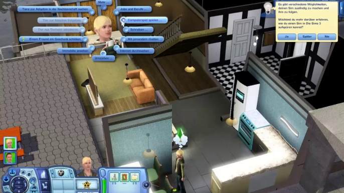 Let's Play Die Sims 3 #004 Die Wohnung ist fertig