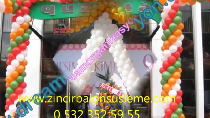 Zincir Balon Süsleme 0532 352 5955 Açılış Organizasyonu balon süsleme organizasyon firmaları MAGAZA MARKET İŞYERİ DUKKAN FUAR AÇİLİŞ ORGANİZASYON AÇİLİŞ ORGANİZASYONU FİRMALARİ